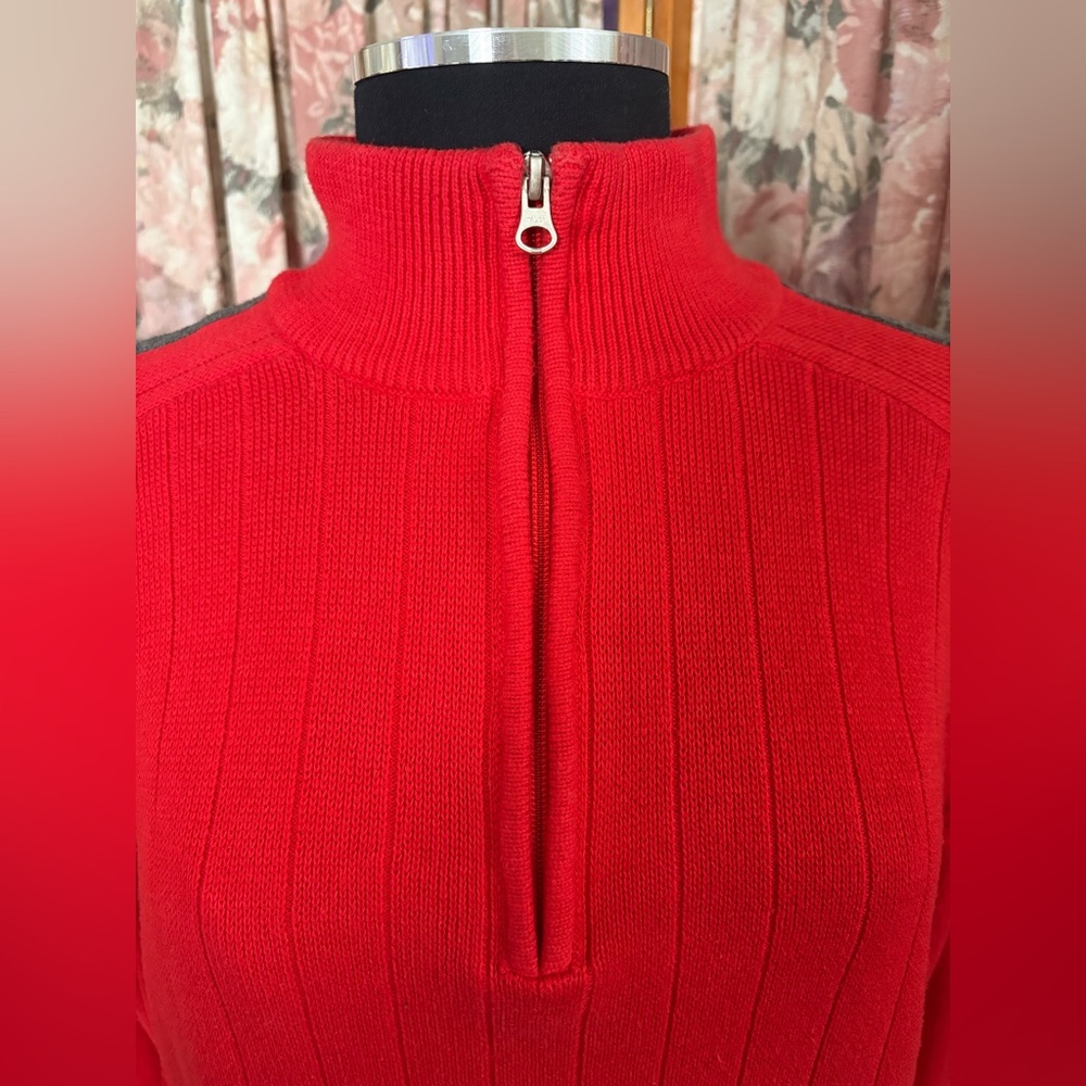 Cherokee Vibrant Red Knit Top - Picture 2 of 8